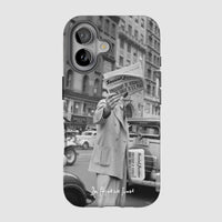 press tough iPhone case - In Print We Trust