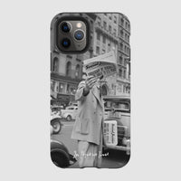 press tough iPhone case - In Print We Trust