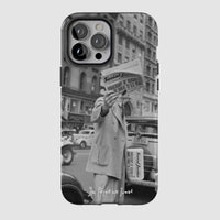 press tough iPhone case - In Print We Trust