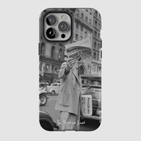 press tough iPhone case - In Print We Trust