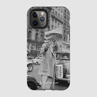 press tough iPhone case - In Print We Trust