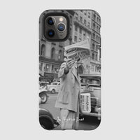 press tough iPhone case - In Print We Trust
