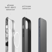 press tough iPhone case - In Print We Trust