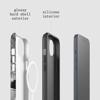 press tough iPhone case - In Print We Trust