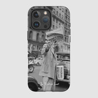 press tough iPhone case - In Print We Trust