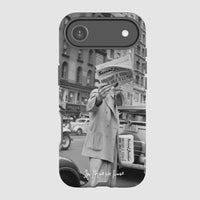 press tough iPhone case - In Print We Trust