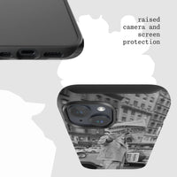 press tough iPhone case - In Print We Trust