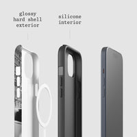 press tough iPhone case - In Print We Trust