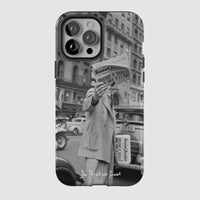 press tough iPhone case - In Print We Trust