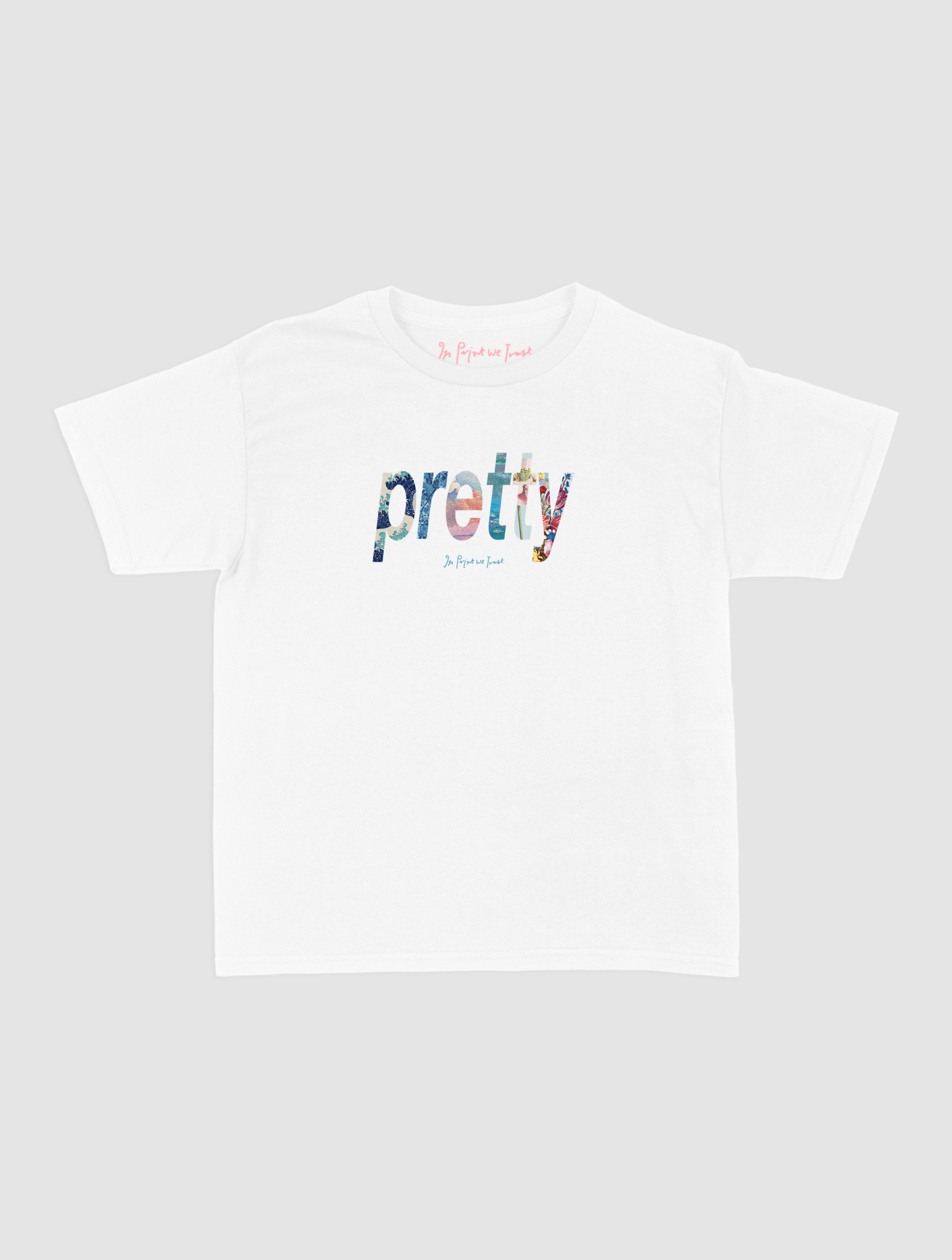 pretty baby tee - In Print We Trust