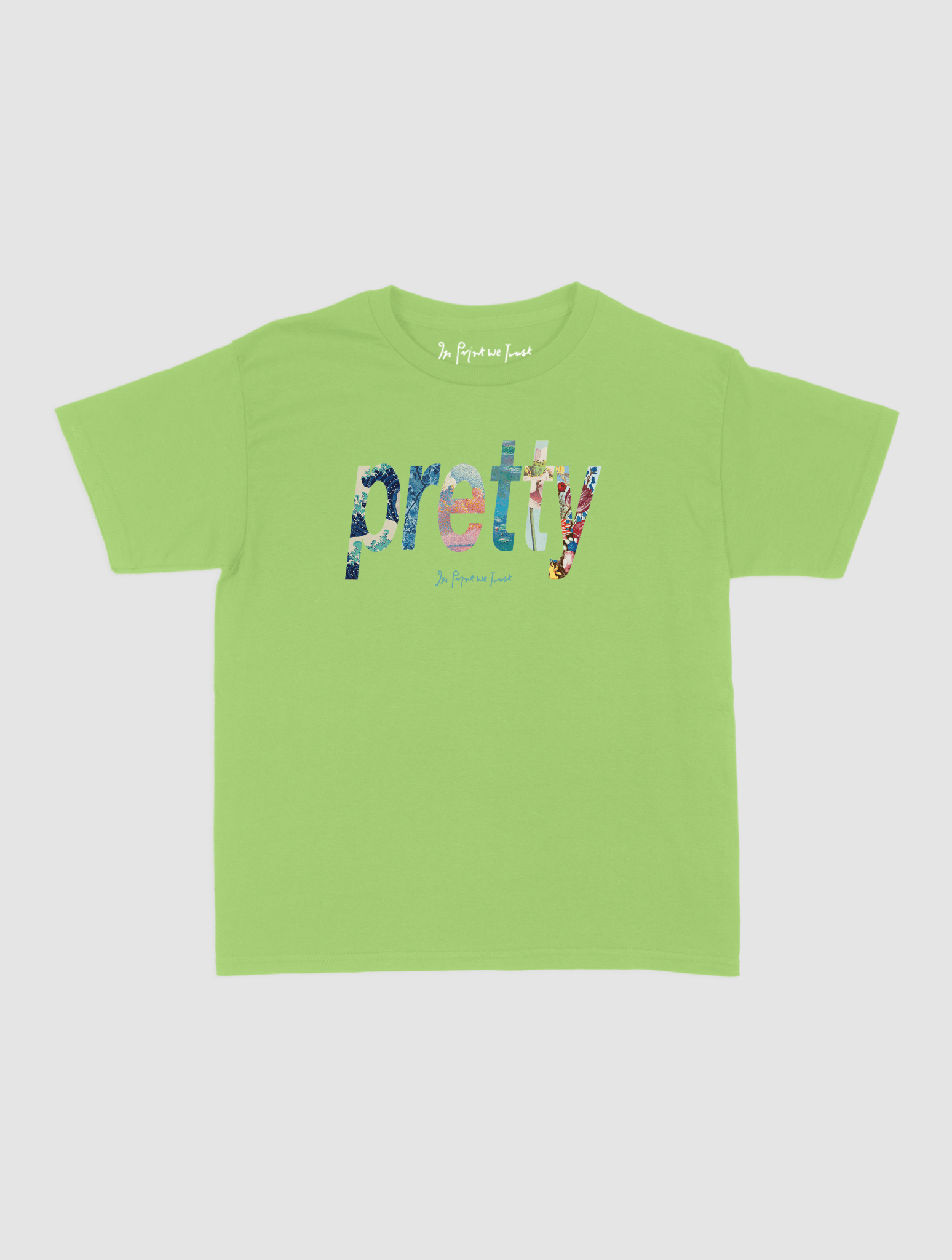 pretty baby tee - In Print We Trust