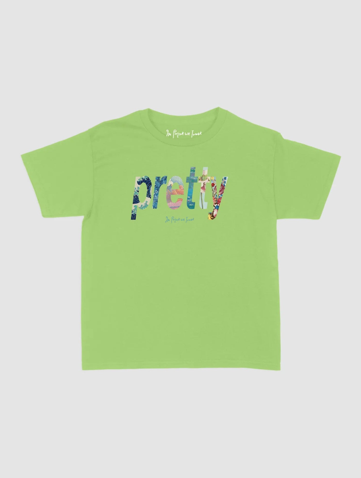pretty baby tee - In Print We Trust