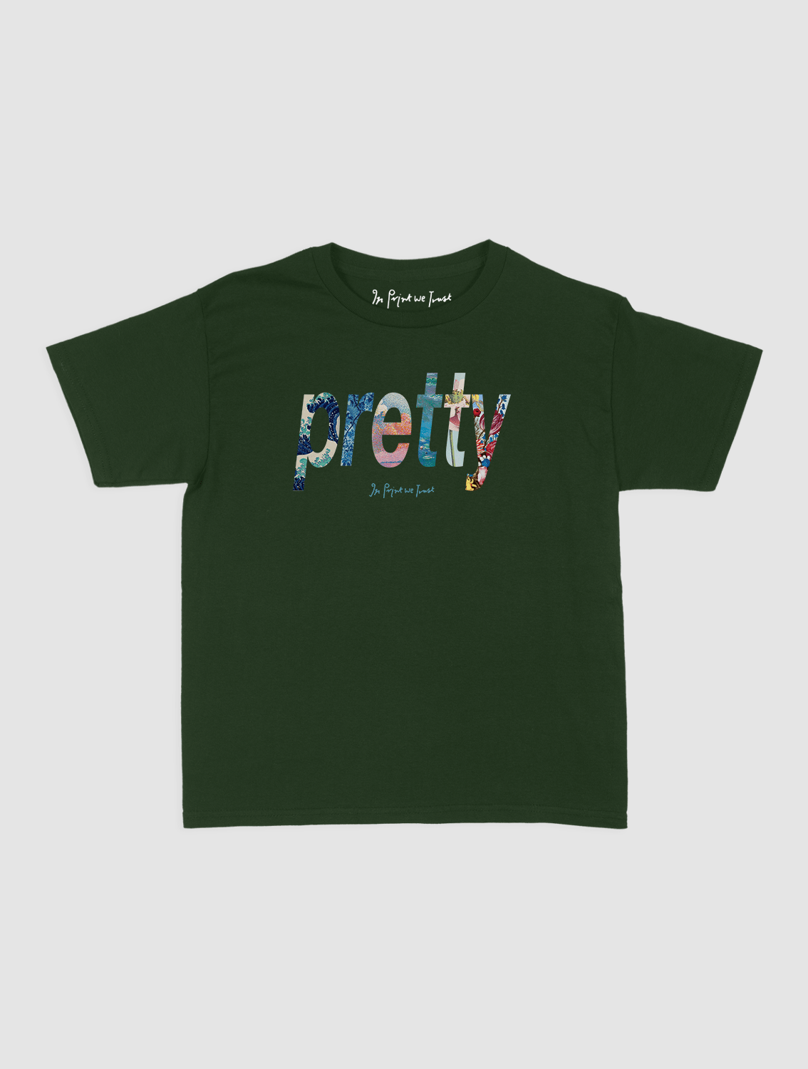 pretty baby tee - In Print We Trust