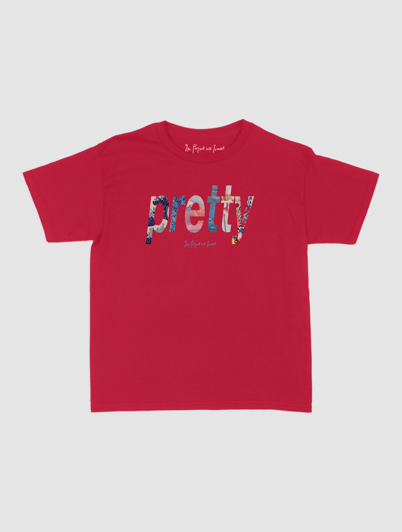 pretty baby tee - In Print We Trust