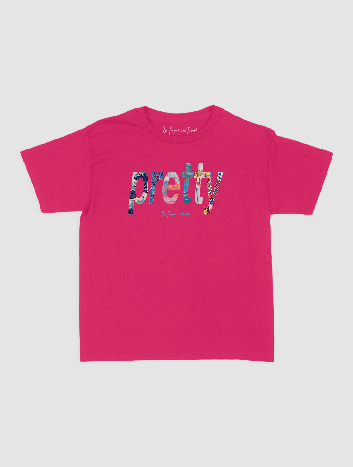 pretty baby tee - In Print We Trust