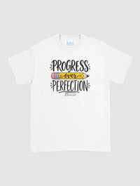 progress over perfection - In Print We Trust
