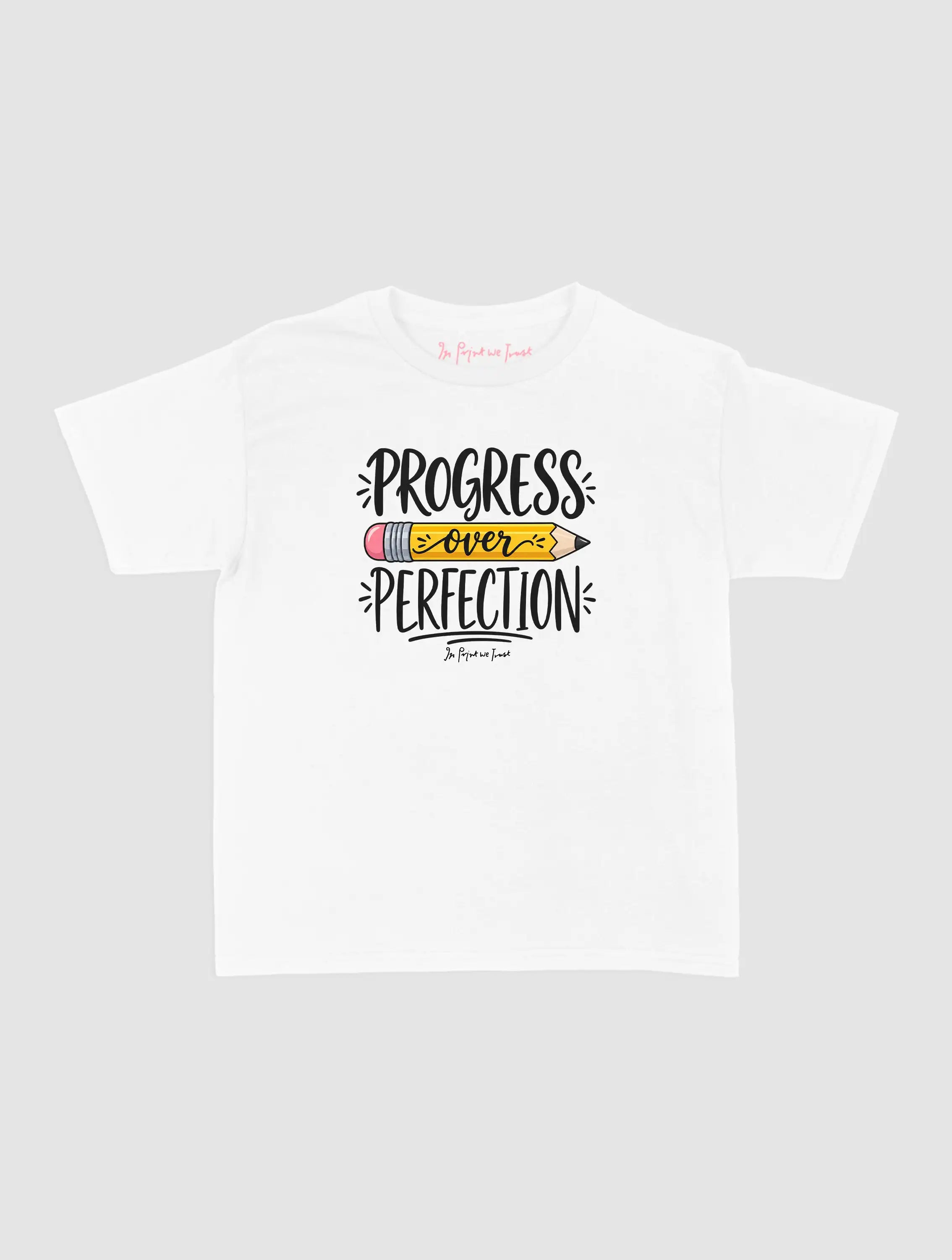 progress over perfection