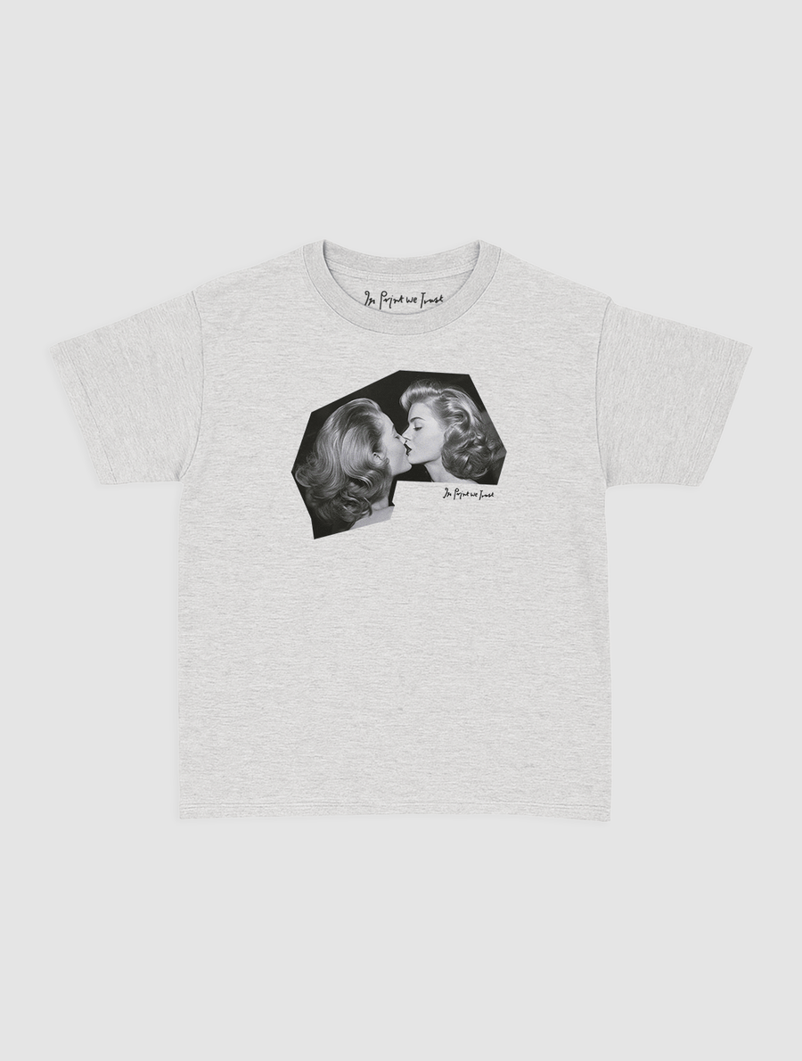pucker up baby tee - In Print We Trust