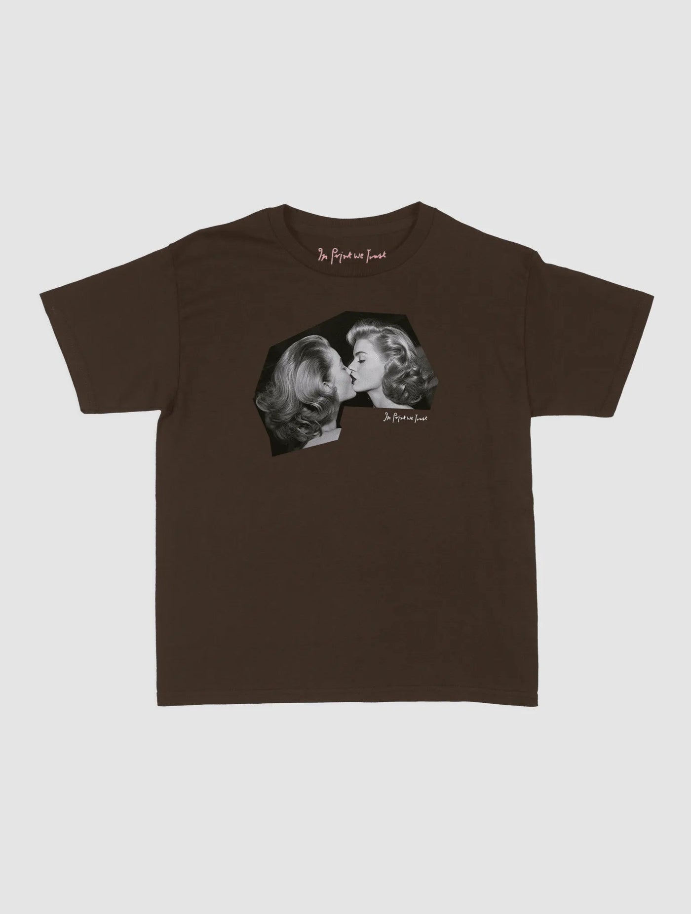 pucker up baby tee - In Print We Trust