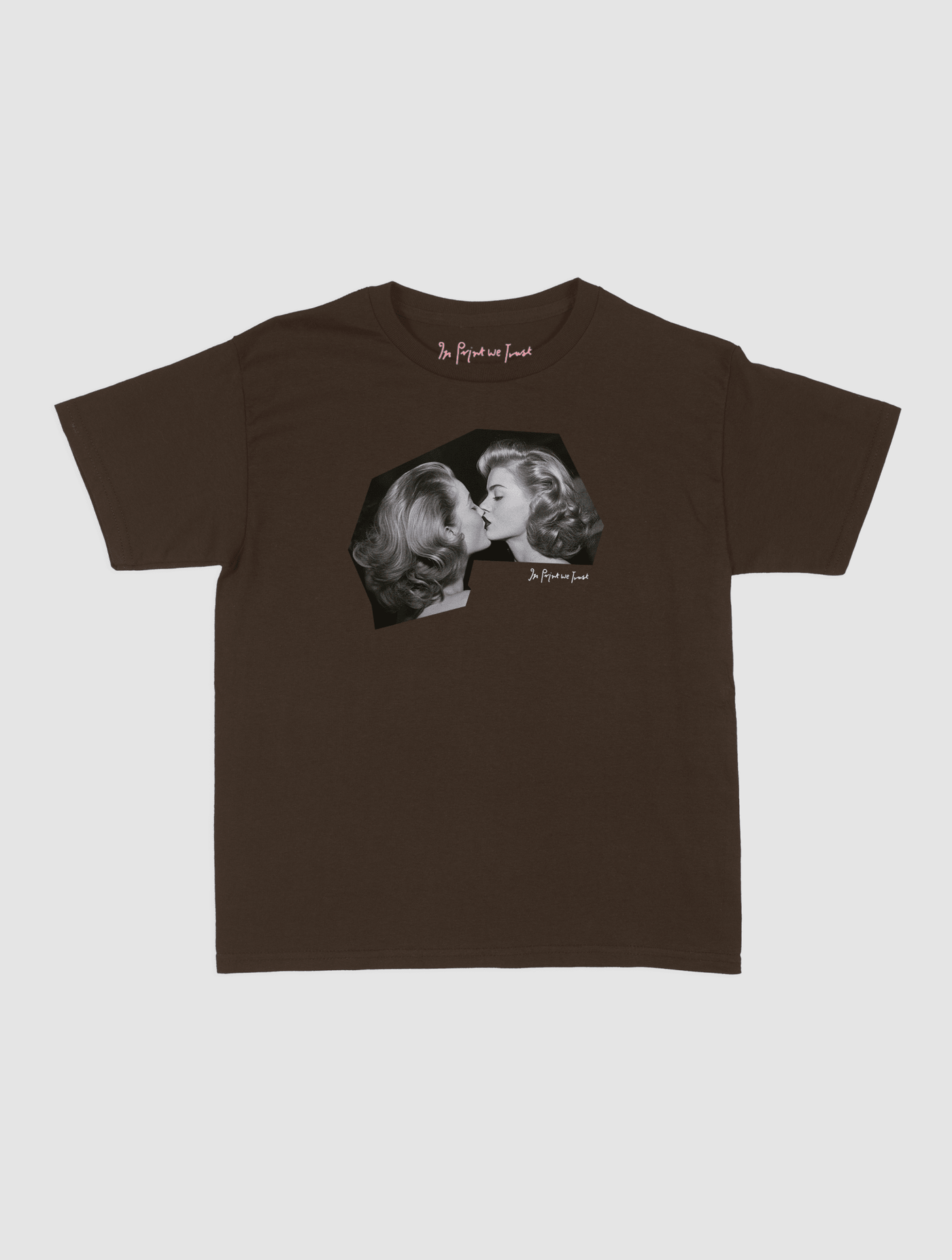 pucker up baby tee - In Print We Trust
