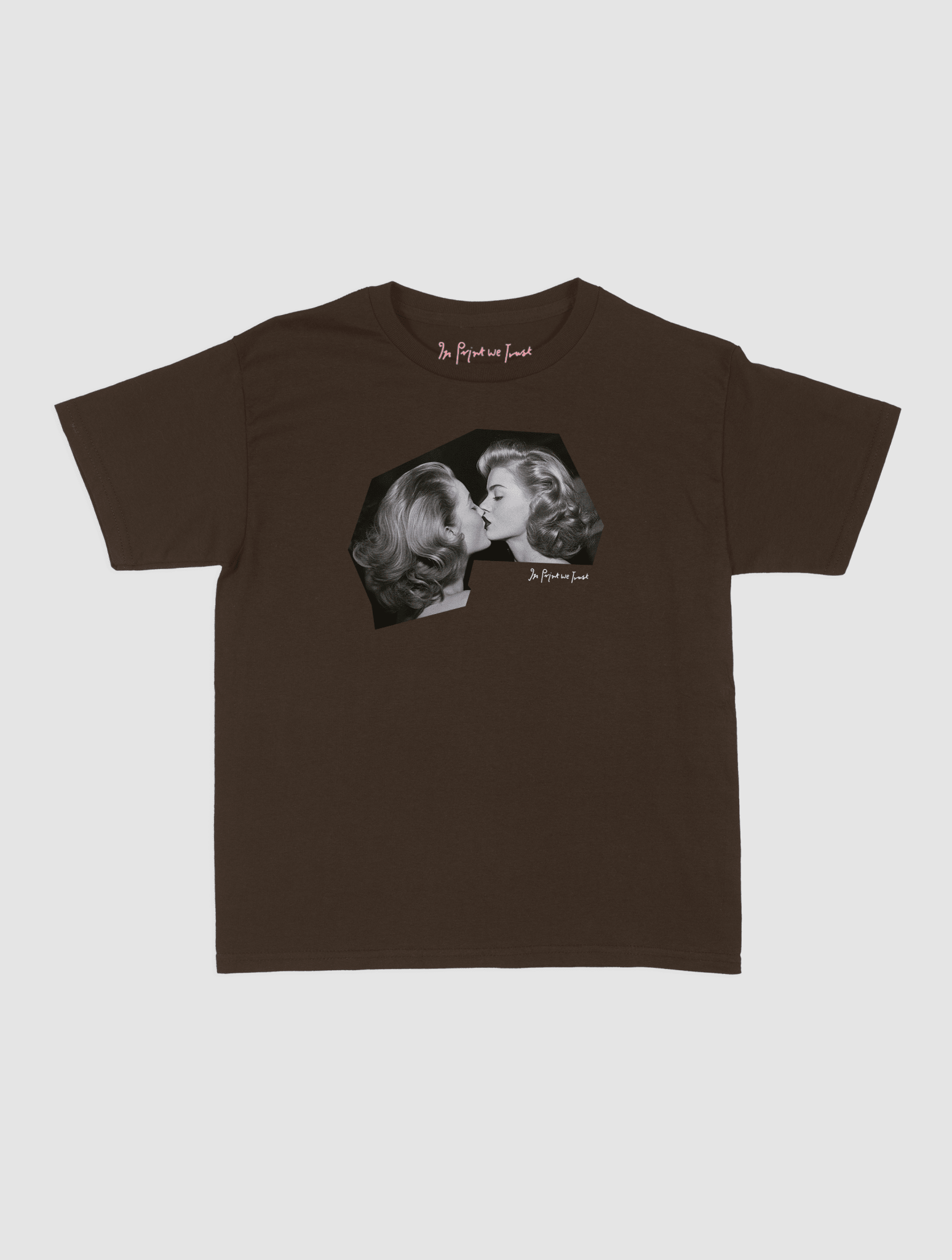 pucker up baby tee - In Print We Trust