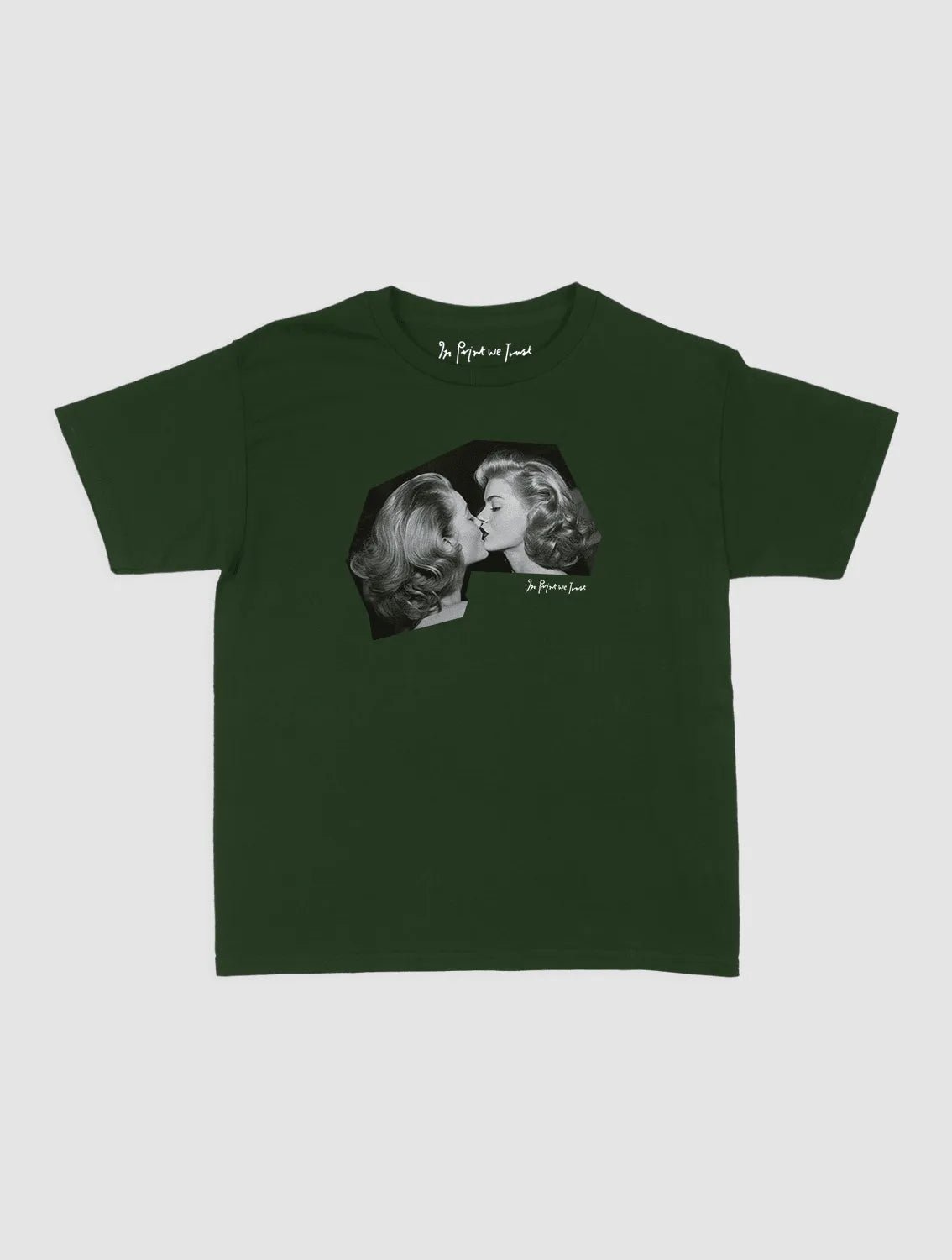 pucker up baby tee - In Print We Trust
