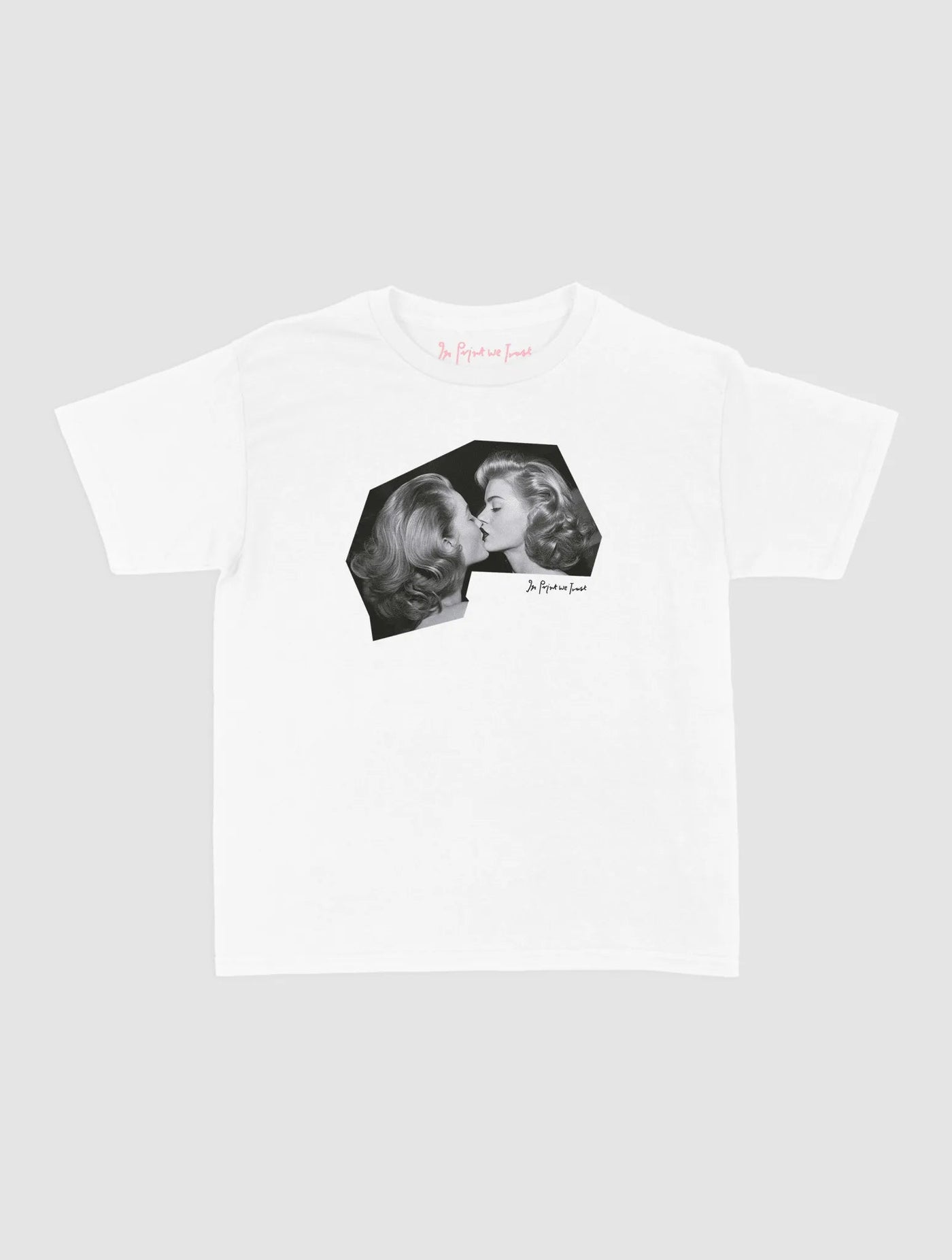 pucker up baby tee - In Print We Trust