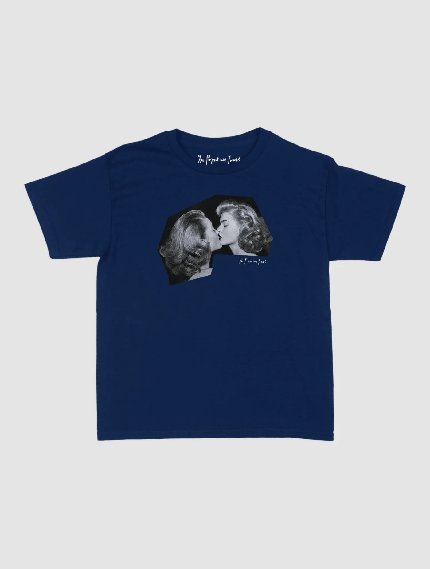 pucker up baby tee - In Print We Trust