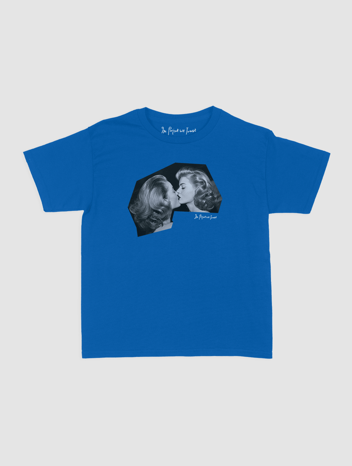 pucker up baby tee - In Print We Trust
