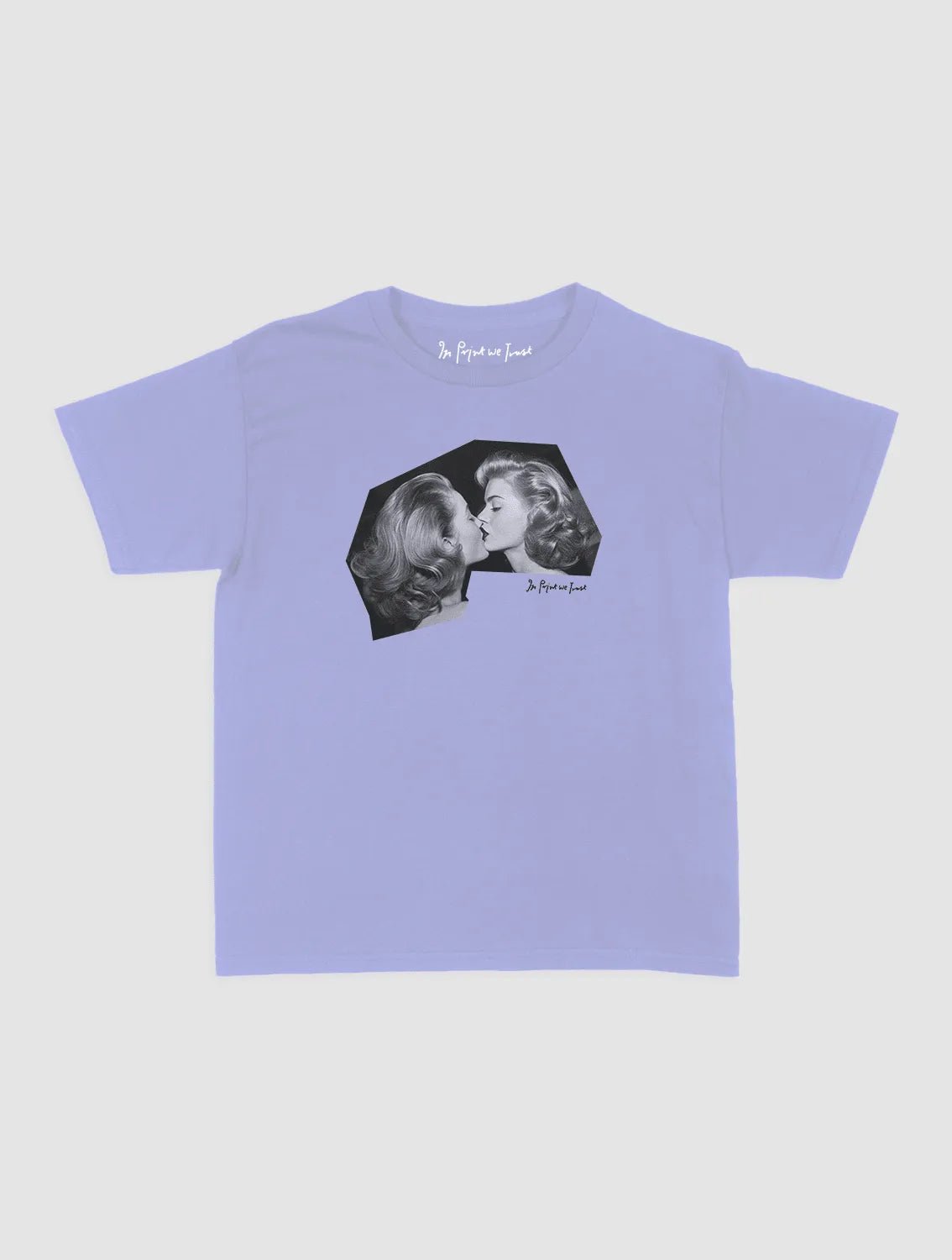 pucker up baby tee - In Print We Trust