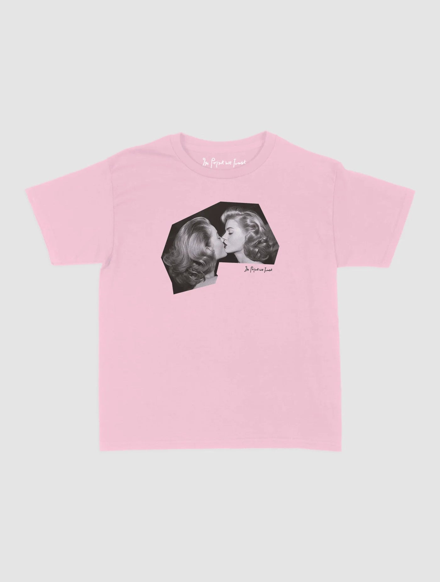 pucker up baby tee - In Print We Trust