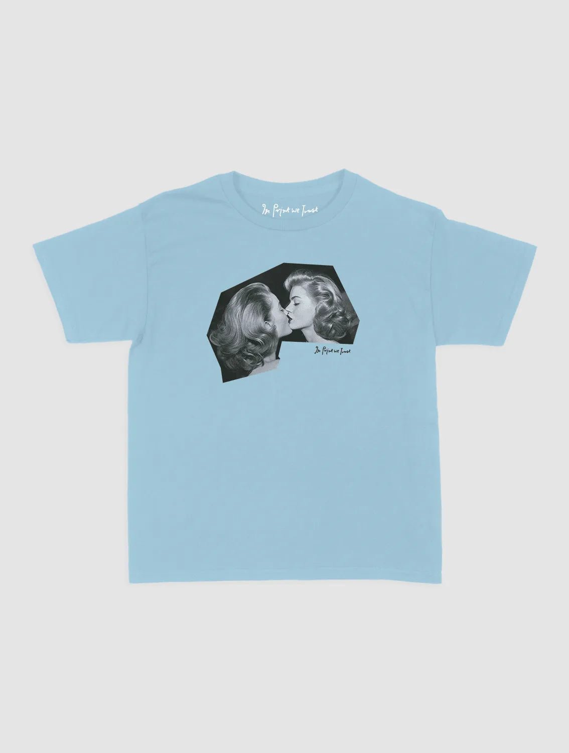 pucker up baby tee - In Print We Trust