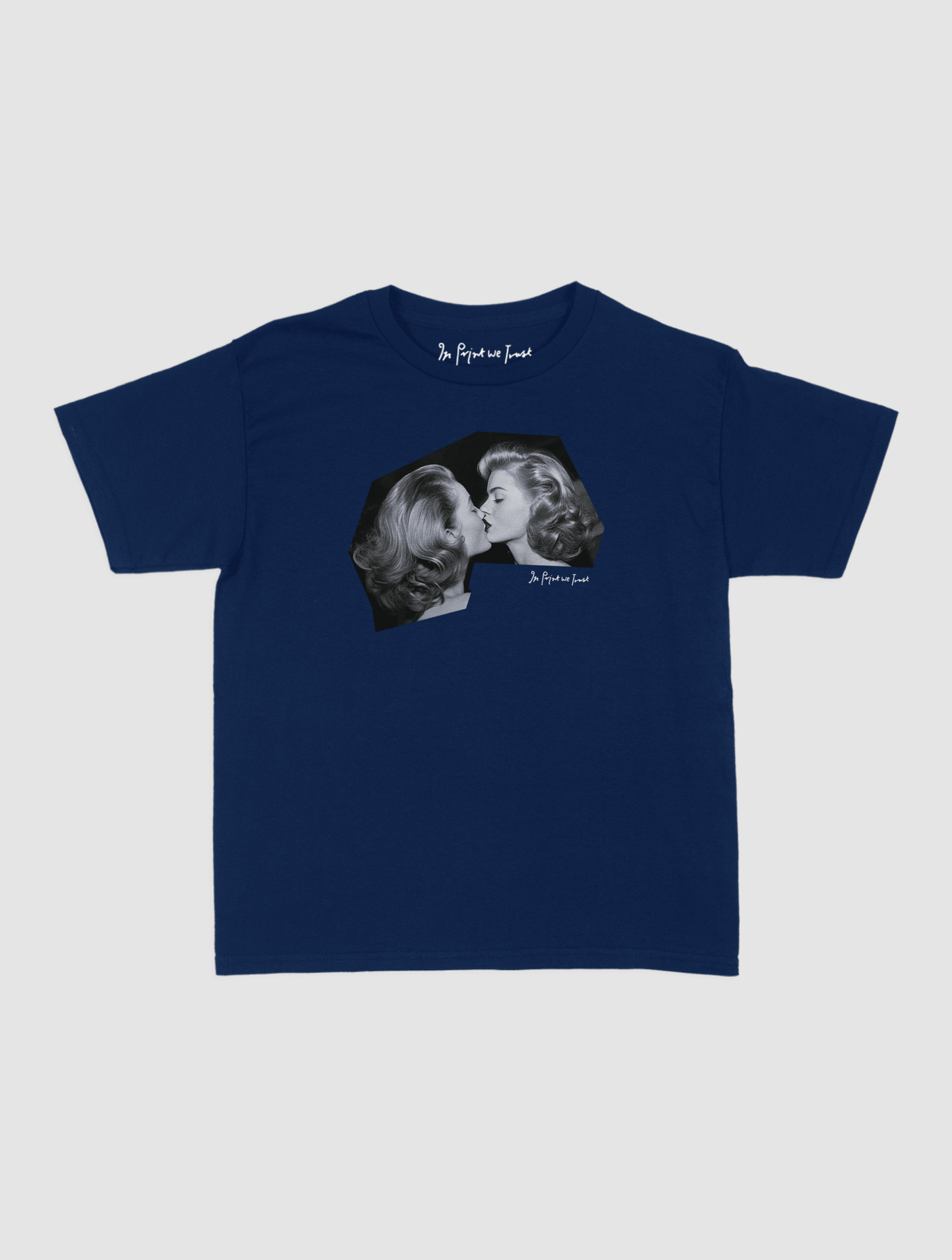 pucker up baby tee - In Print We Trust