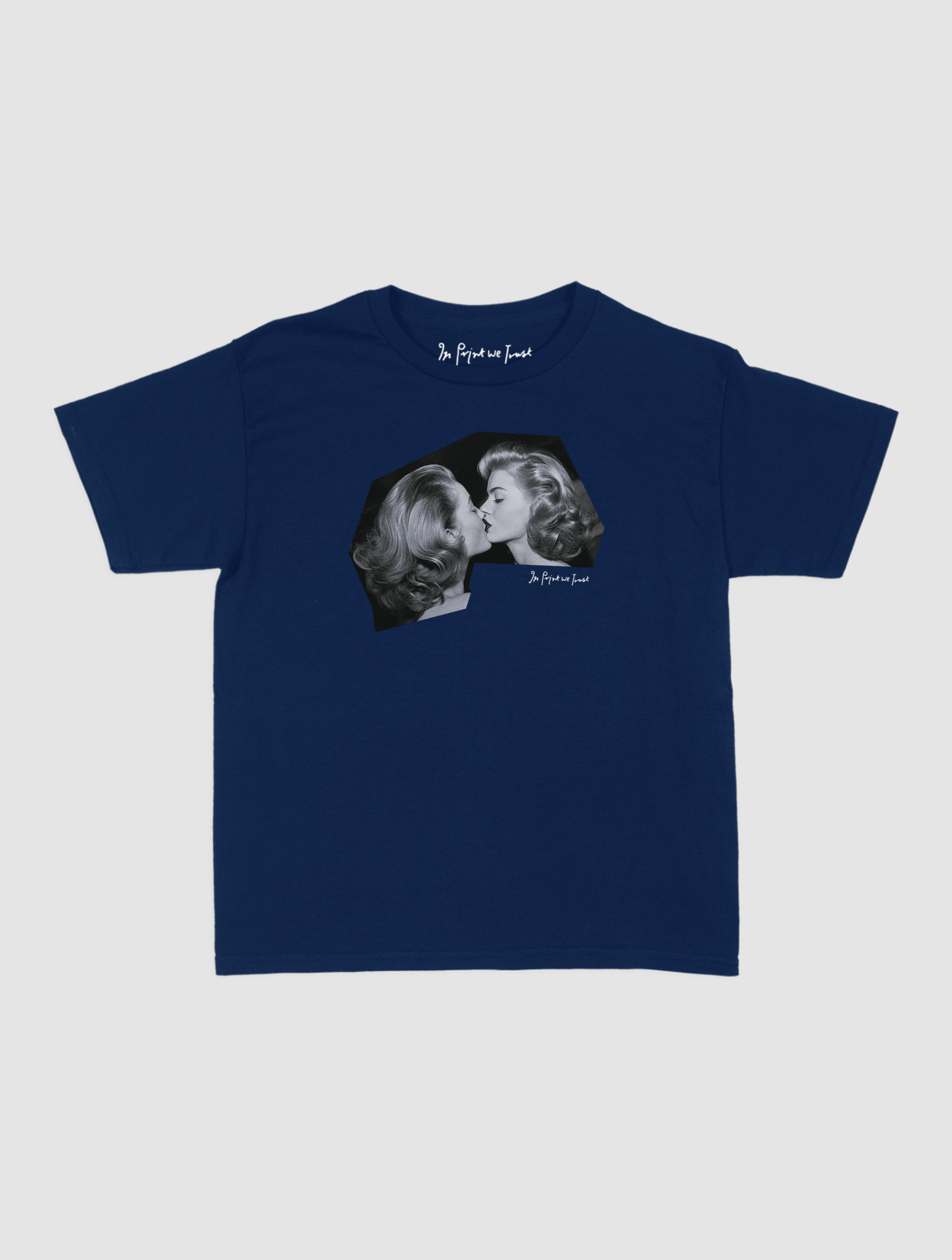 pucker up baby tee - In Print We Trust