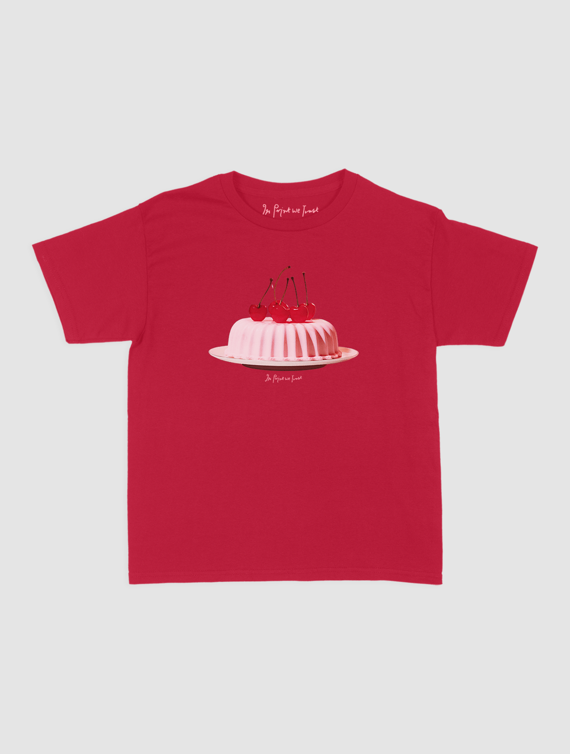 pudding baby tee - In Print We Trust