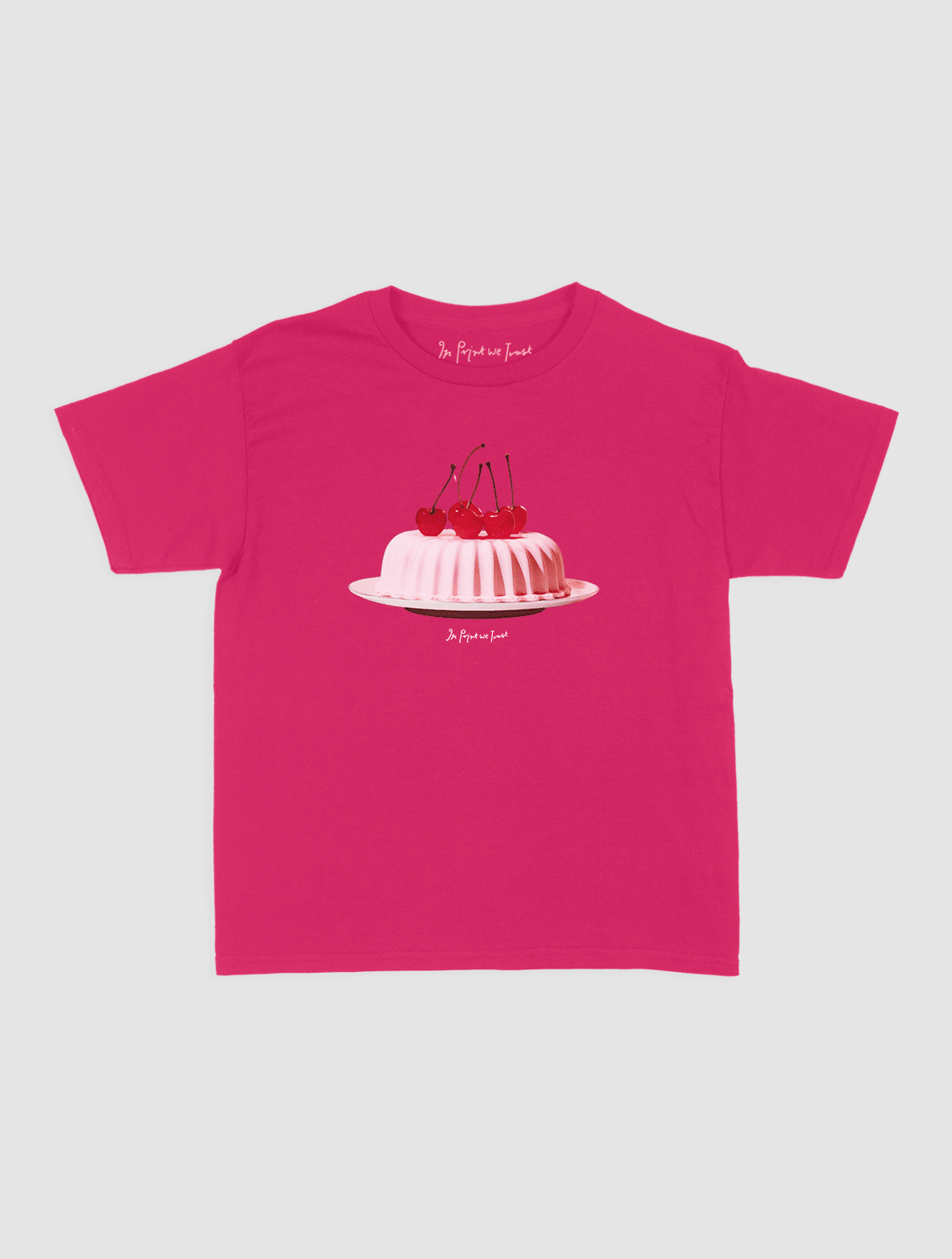 pudding baby tee - In Print We Trust