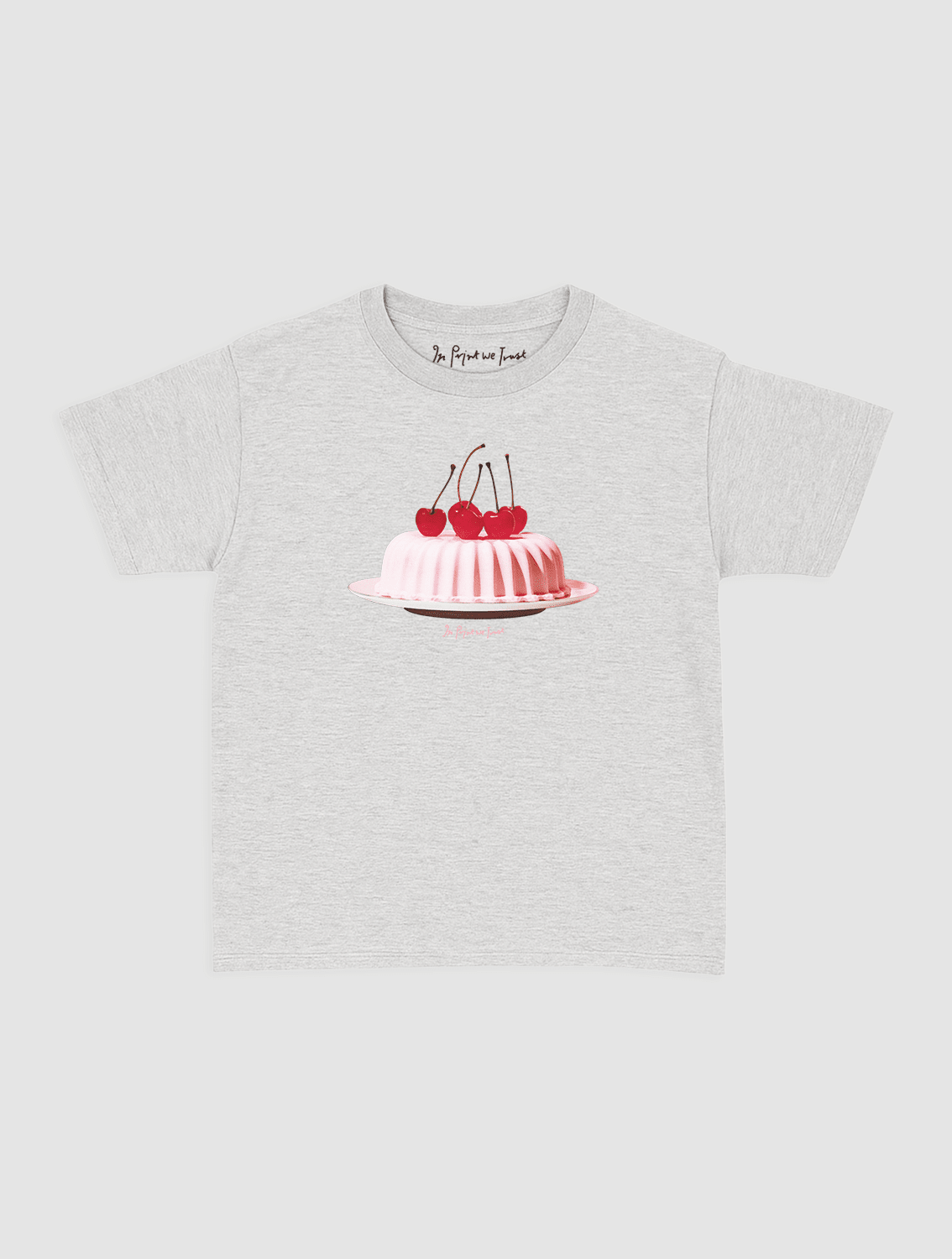 pudding baby tee - In Print We Trust