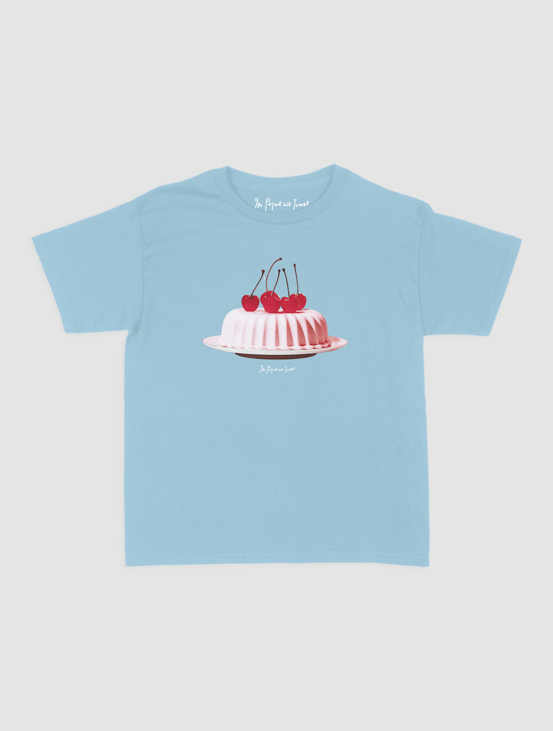 pudding baby tee - In Print We Trust