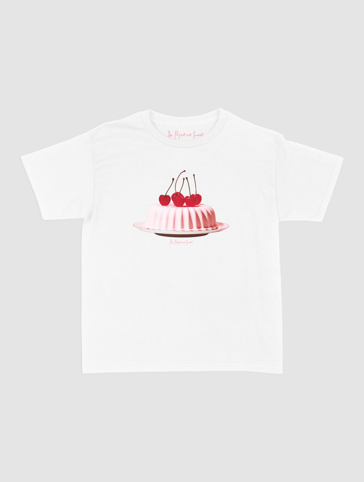 pudding baby tee - In Print We Trust