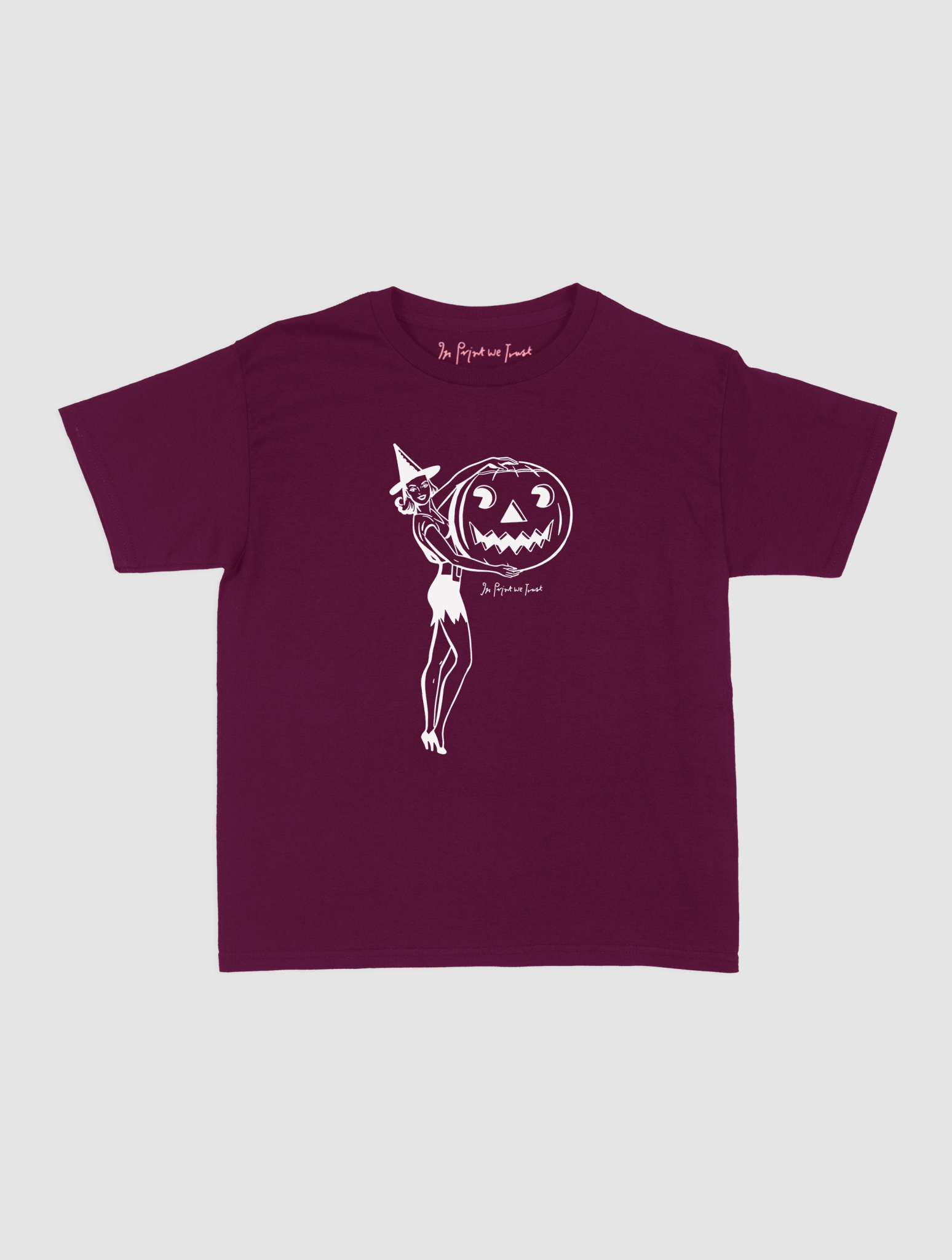 pumpkin baby tee - In Print We Trust