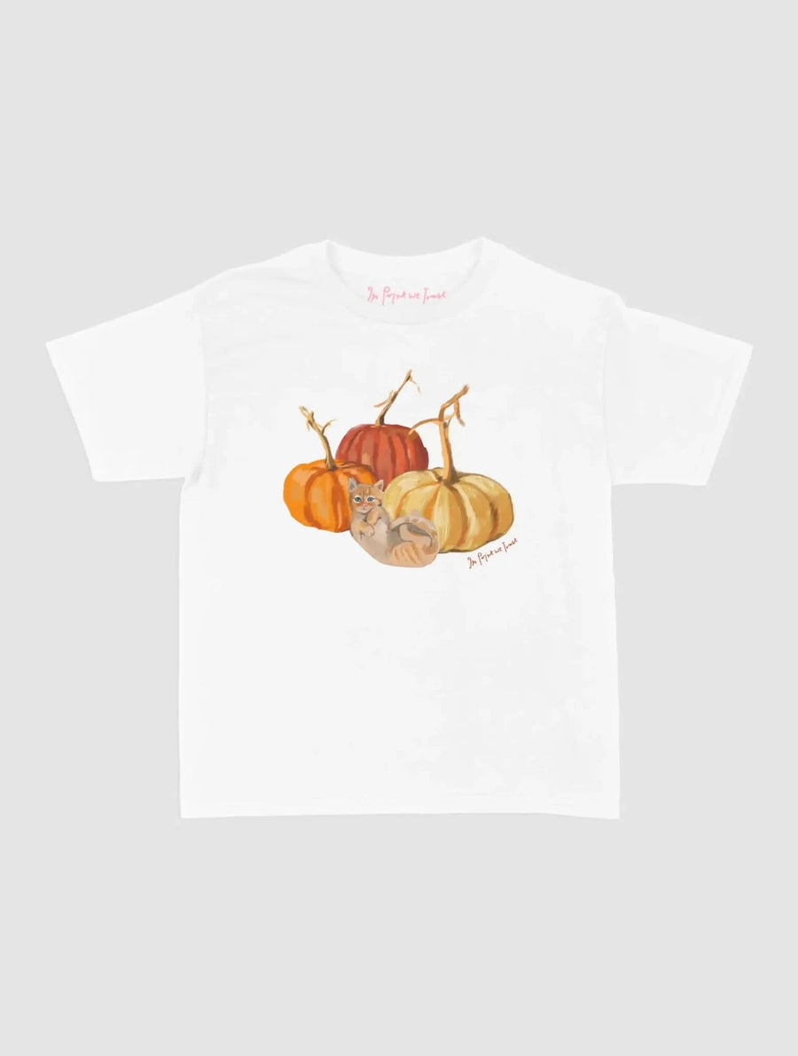 pumpkin patch baby tee - In Print We Trust