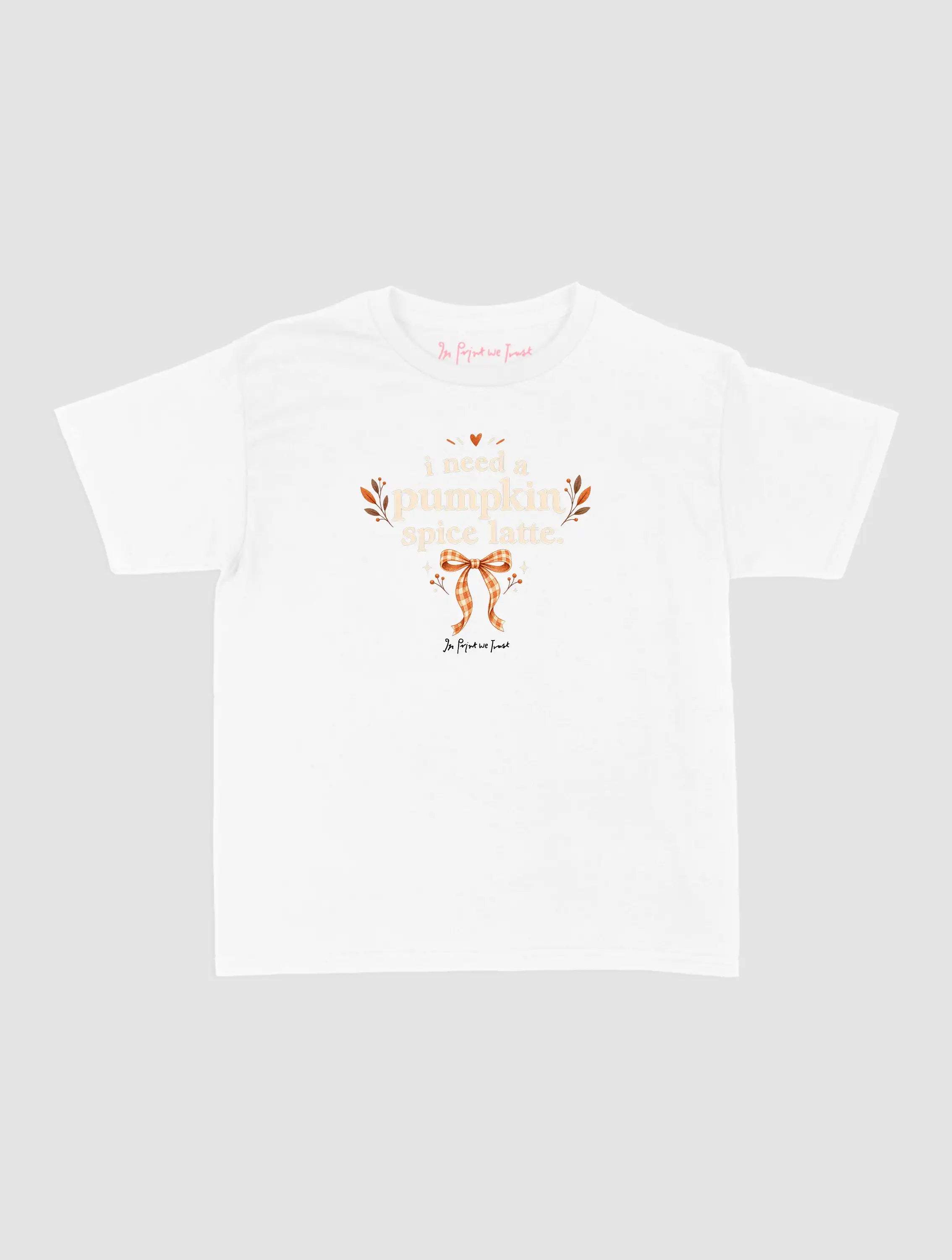 pumpkin spice latte