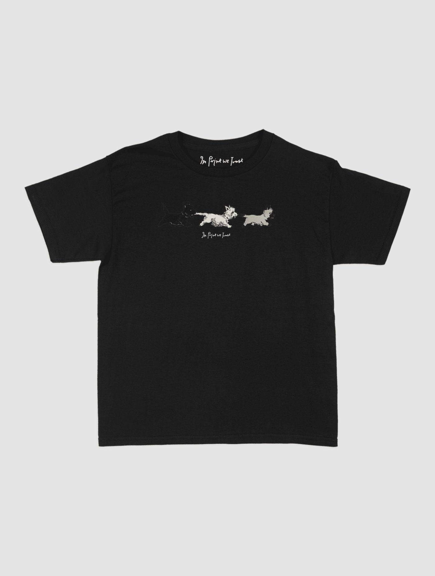 puppies baby tee - In Print We Trust
