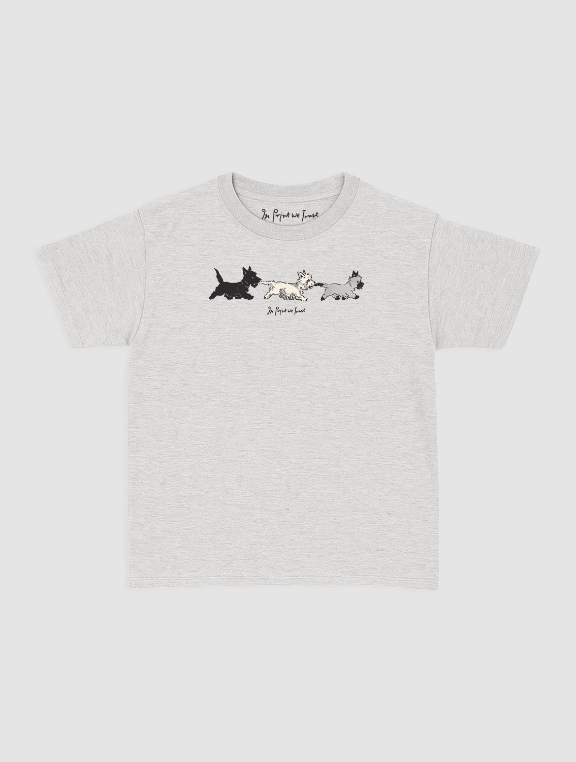 puppies baby tee - In Print We Trust