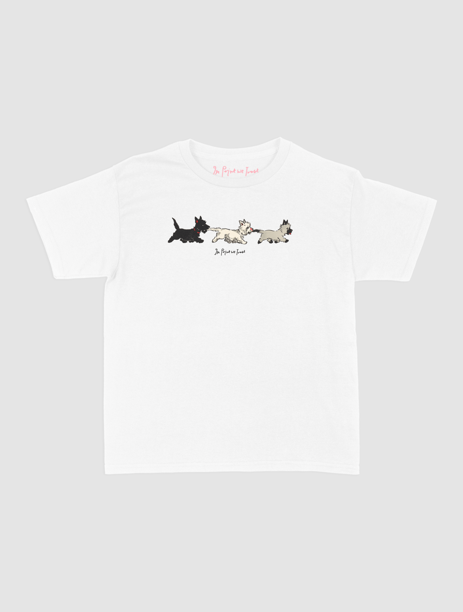 puppies baby tee - In Print We Trust