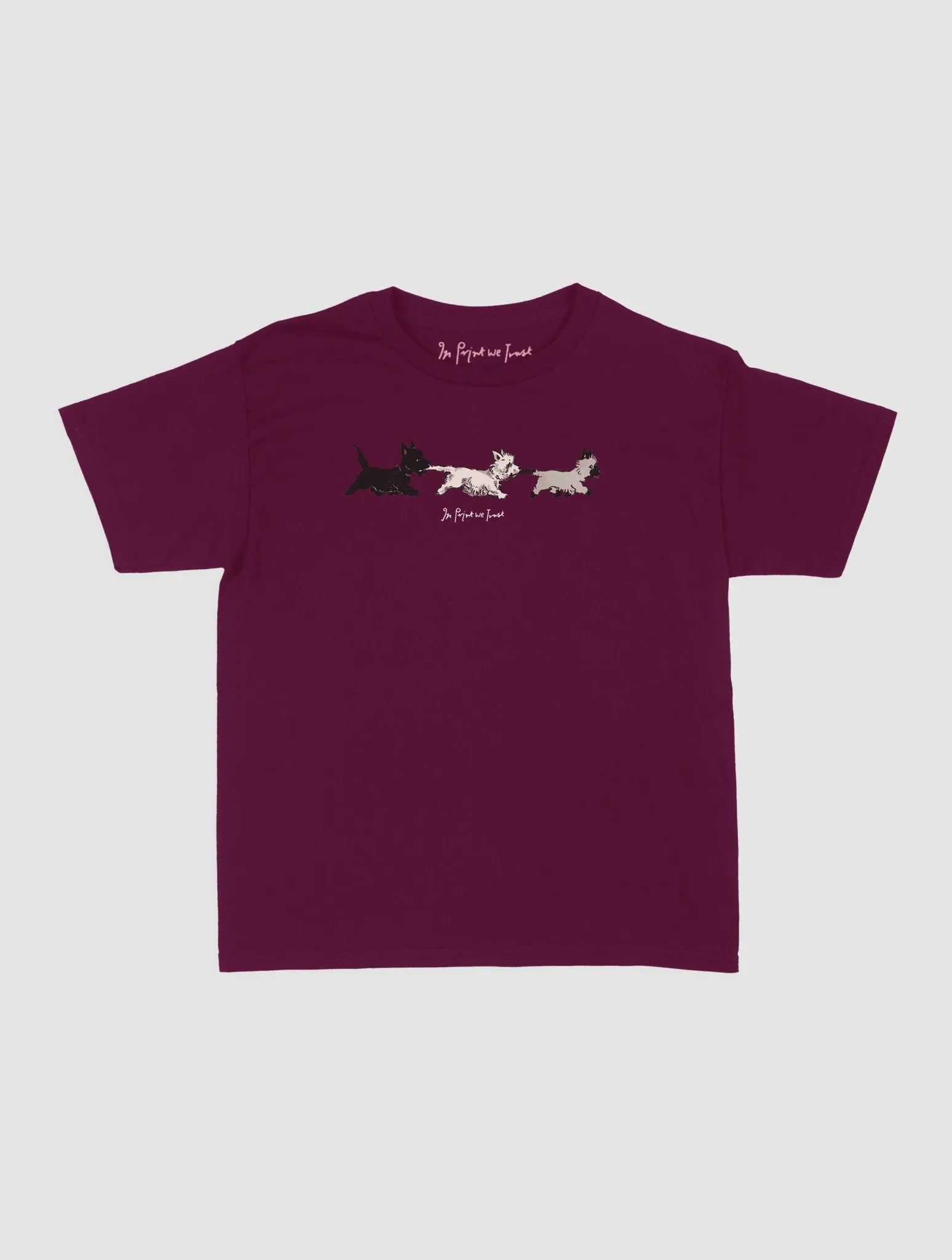 puppies baby tee - In Print We Trust