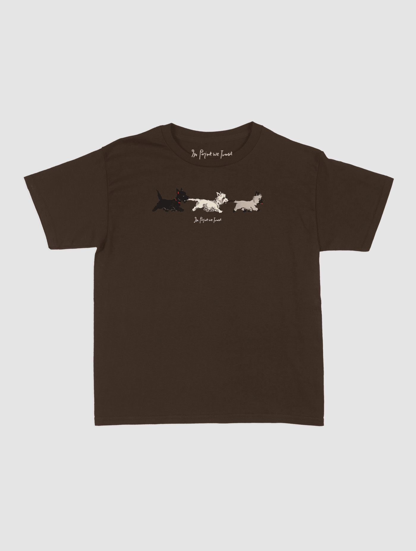 puppies baby tee - In Print We Trust
