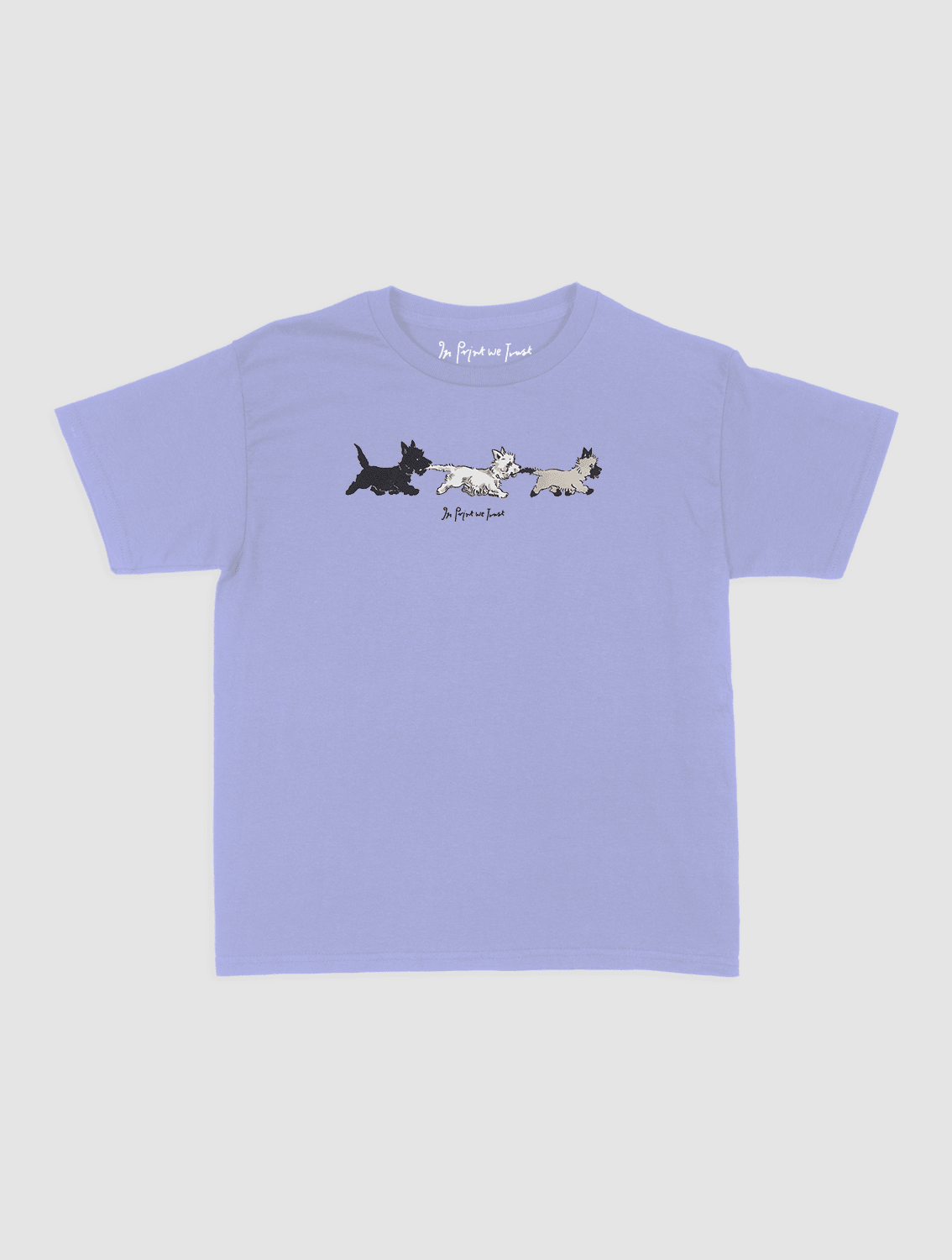 puppies baby tee - In Print We Trust