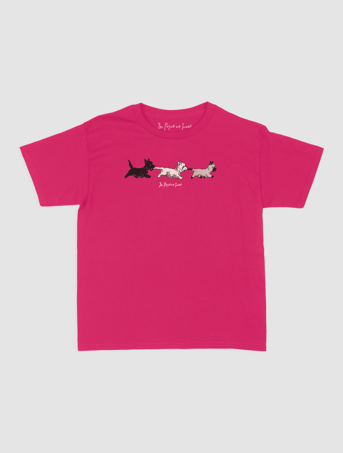 puppies baby tee - In Print We Trust