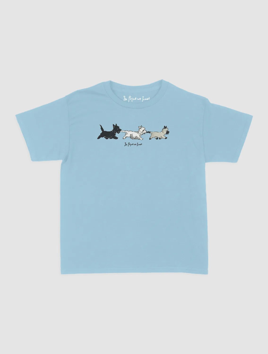 puppies baby tee - In Print We Trust